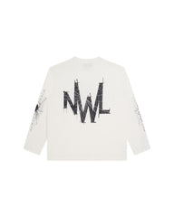 Spider Web Grow Long-Sleeve White