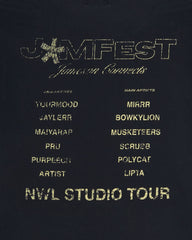 NWL TOUR Boxy Tee Black Fade