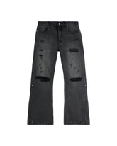Vixen Flare Jeans Vintage BlackFade