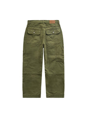 NWL x TV OFF, Fatigue Work Pant Olive Green
