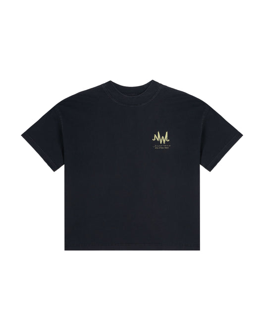 NWL TOUR Boxy Tee Black Fade