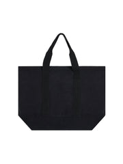 Big Tote Bag Canvas Black Fade