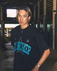 NWL24 NWL x SK SNEAKER 04 Boxy T-Shirt Black