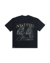 DM10 Forty4 Camo Boxy T-Shirt Dark Fade