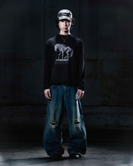 NWL24 nightmare 07 Baggy Pant Deep Blue