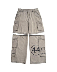 NWL24 NWLxGETRICHEASY 07 Cargo Pant Smoke