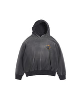 NWL24 nightmare 03 Boxy Hoodie Brownfade