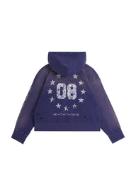 44TEES 31 Purple Faded