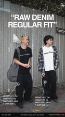 RR03 Raw Denim Baggy