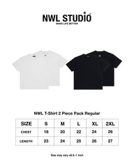 NWL T-Shirt 2 Piece Pack Regular