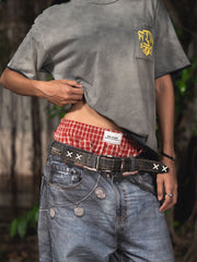NWL Leather Belt Takrud Studdeds *Handmade* Only 30 Piece (Pre-order 15-25 days)