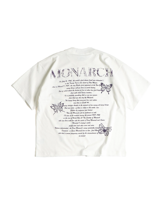NWL23 Monarch 0Q Boxy T-Shirt White