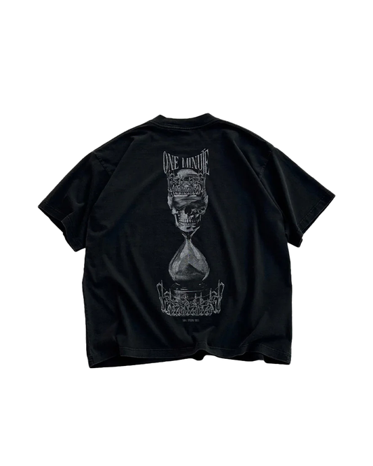 NWL23 one minute 02 Boxy T-Shirt Blackfade