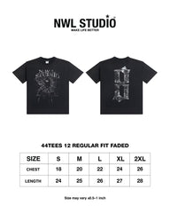 44TEES 12 Regular Faded