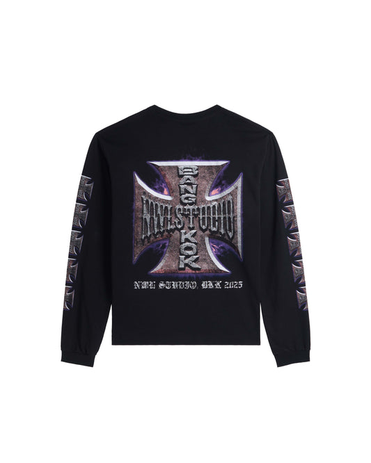 44TEES 09 Long Sleeve Faded