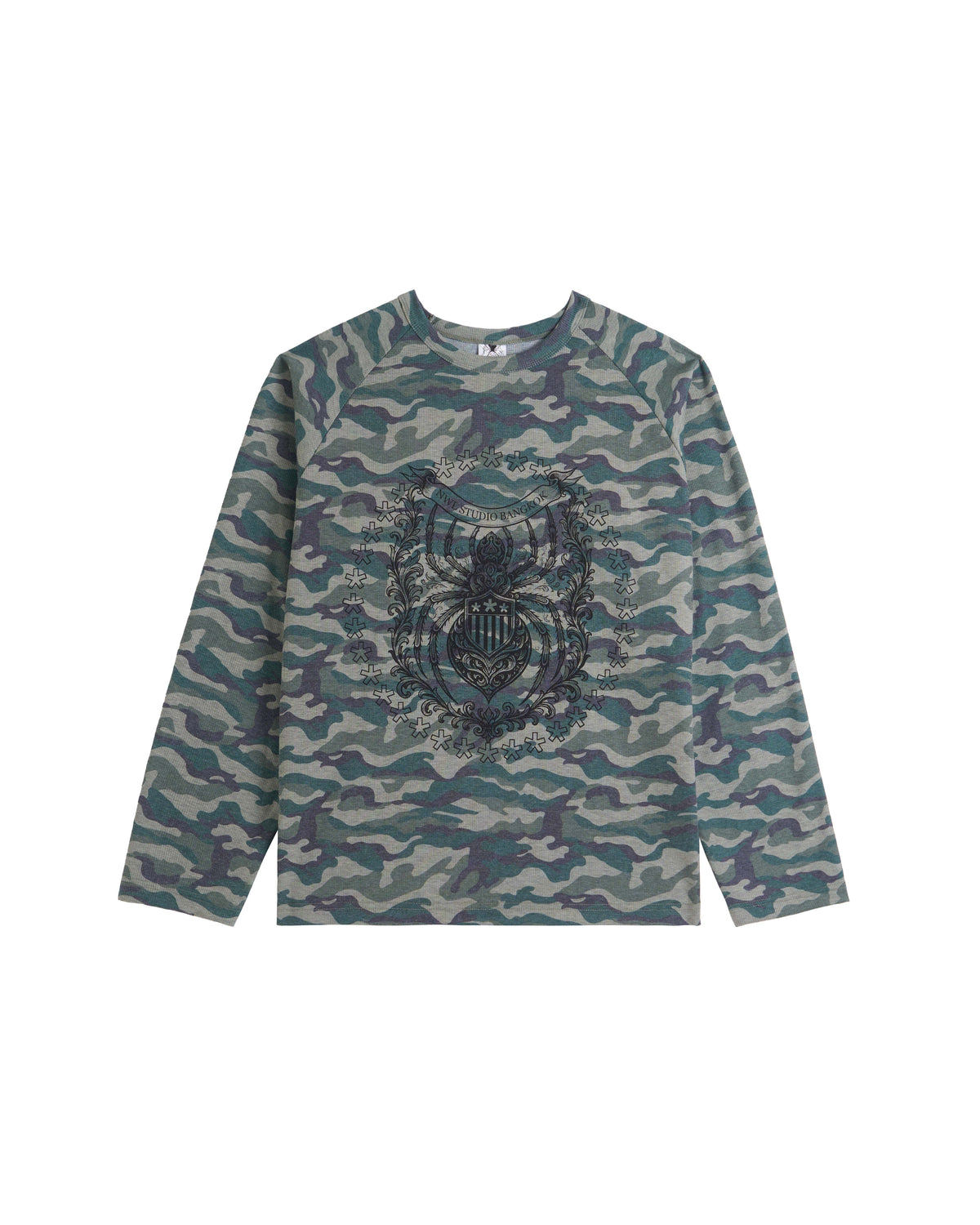 44TEES 07 Long Sleeve Camo