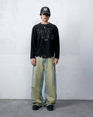 Night Light Long Sleeve Brown Fade