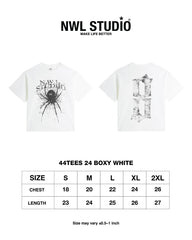 44TEES 24 Boxy White