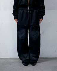 Double Knee Sweat Pant Black Fade (Ship on 20/01)