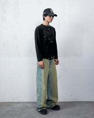 Night Light Long Sleeve Brown Fade