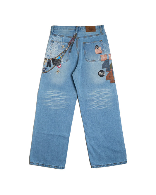 Tuff 02 Custom Denim Baggy Blue