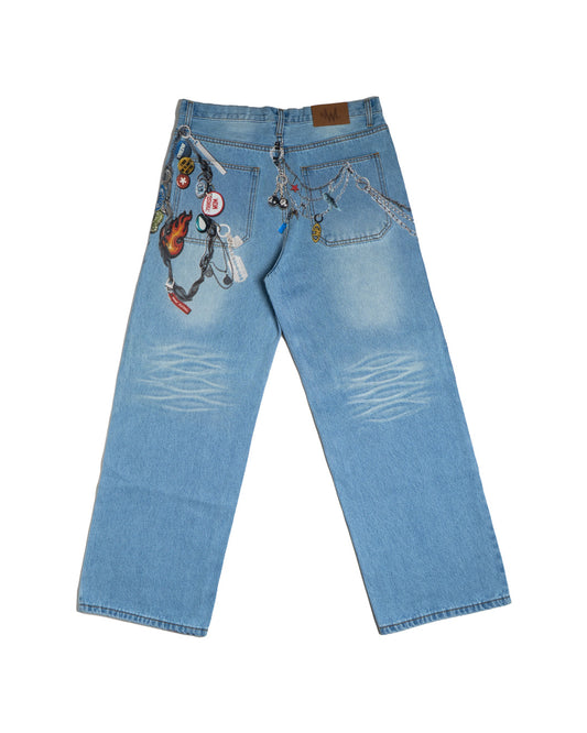 Tuff 03 Custom Denim Baggy Blue