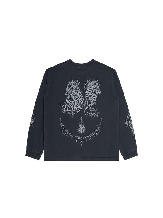 Yantra Long Sleeve Black Fade