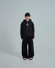 44TEES 22 Hoodie Zip Faded