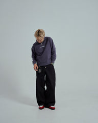 44TEES 40 Half Zip Sweater Navy