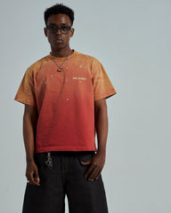 44TEES 32 Regular Red Faded