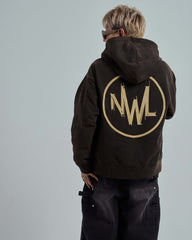 44TEES 04 Hoodie Zip Faded