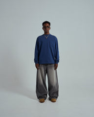 44TEES 43 Long Sleeve Navy