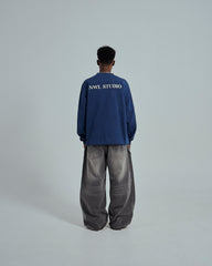 44TEES 43 Long Sleeve Navy