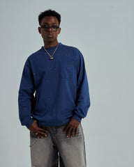 44TEES 43 Long Sleeve Navy