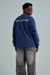 44TEES 43 Long Sleeve Navy