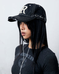 Raw Denim Cap Black (Ship on 05/02)