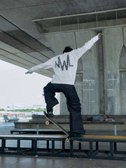 Spider Web Grow Long-Sleeve White