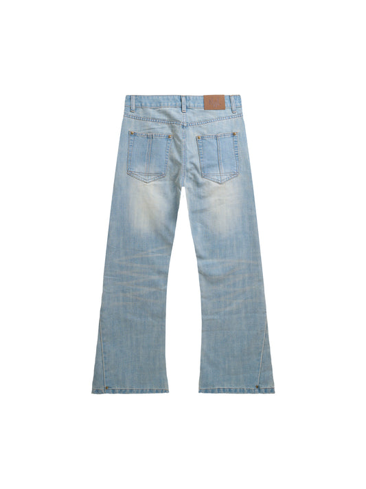 NWL Flare Jeans Light Fade Blue