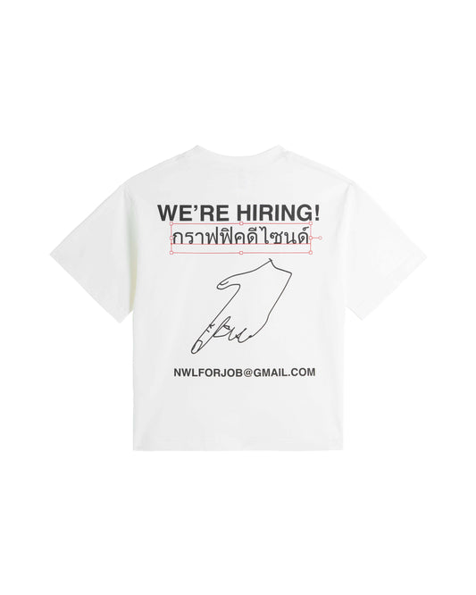 44TEES 38 Boxy White