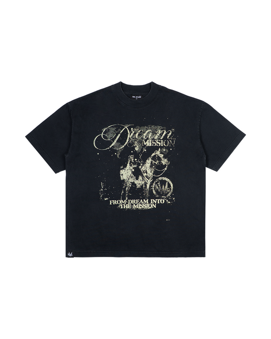 DM08 Night Vision Boxy T-Shirt Dark Fade