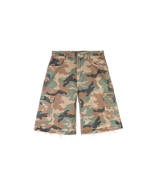 DM15 Short Cargo Camo Green
