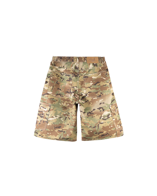 DM14 Short Cargo Camo Brown