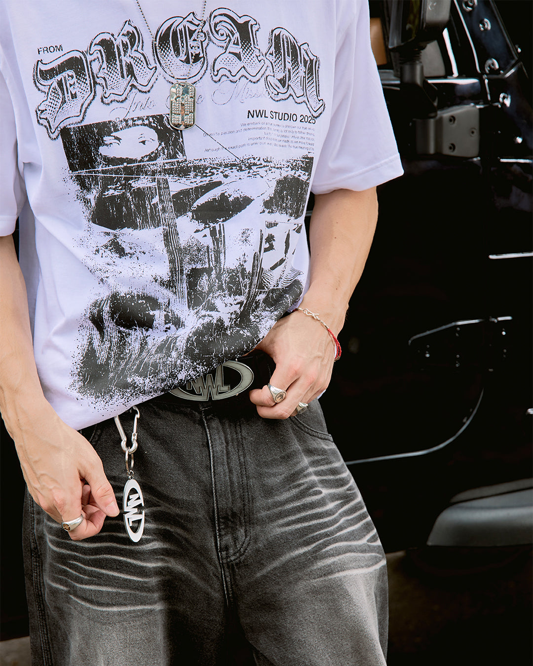 DM03 Nomad Boxy T-Shirt white