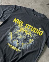 DM11 Map Boxy T-Shirt Mid Fade