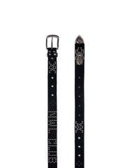 OOTB 09 Nwl Club Belt Leather Black *Handmade* (Pre-order/15-45 days)