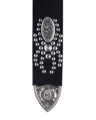 OOTB 09 Nwl Club Belt Leather Black *Handmade* (Pre-order/15-45 days)