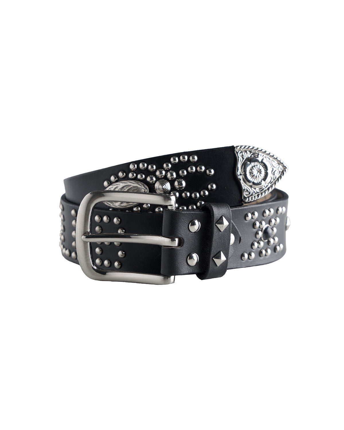 OOTB 09 Nwl Club Belt Leather Black *Handmade* (Pre-order/15-45 days)