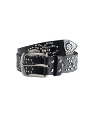 OOTB 09 Nwl Club Belt Leather Black *Handmade* (Pre-order/15-45 days)