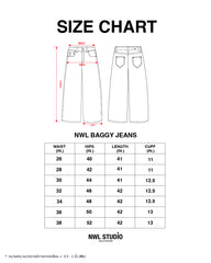 RR03 Raw Denim Baggy