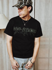 NWL Spider Graphic Tees Regular Black